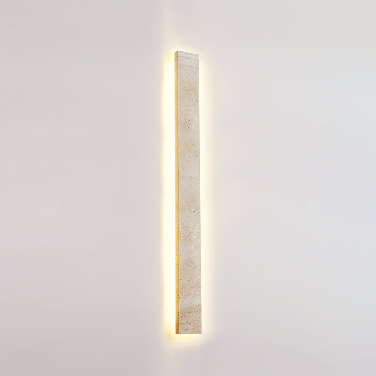 Tavoelia aplique de pared Slim Rectangle travertino lineal