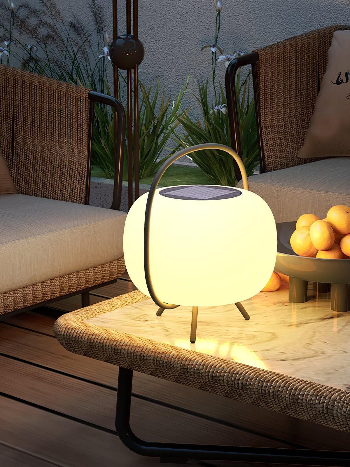 Prytk luminaria exterior Solar Tipo Farol