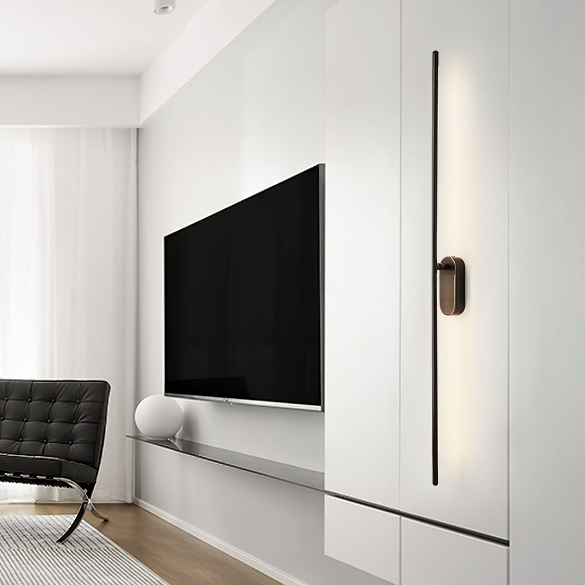 Vrysl aplique de pared con enchufe minimalista enchufable