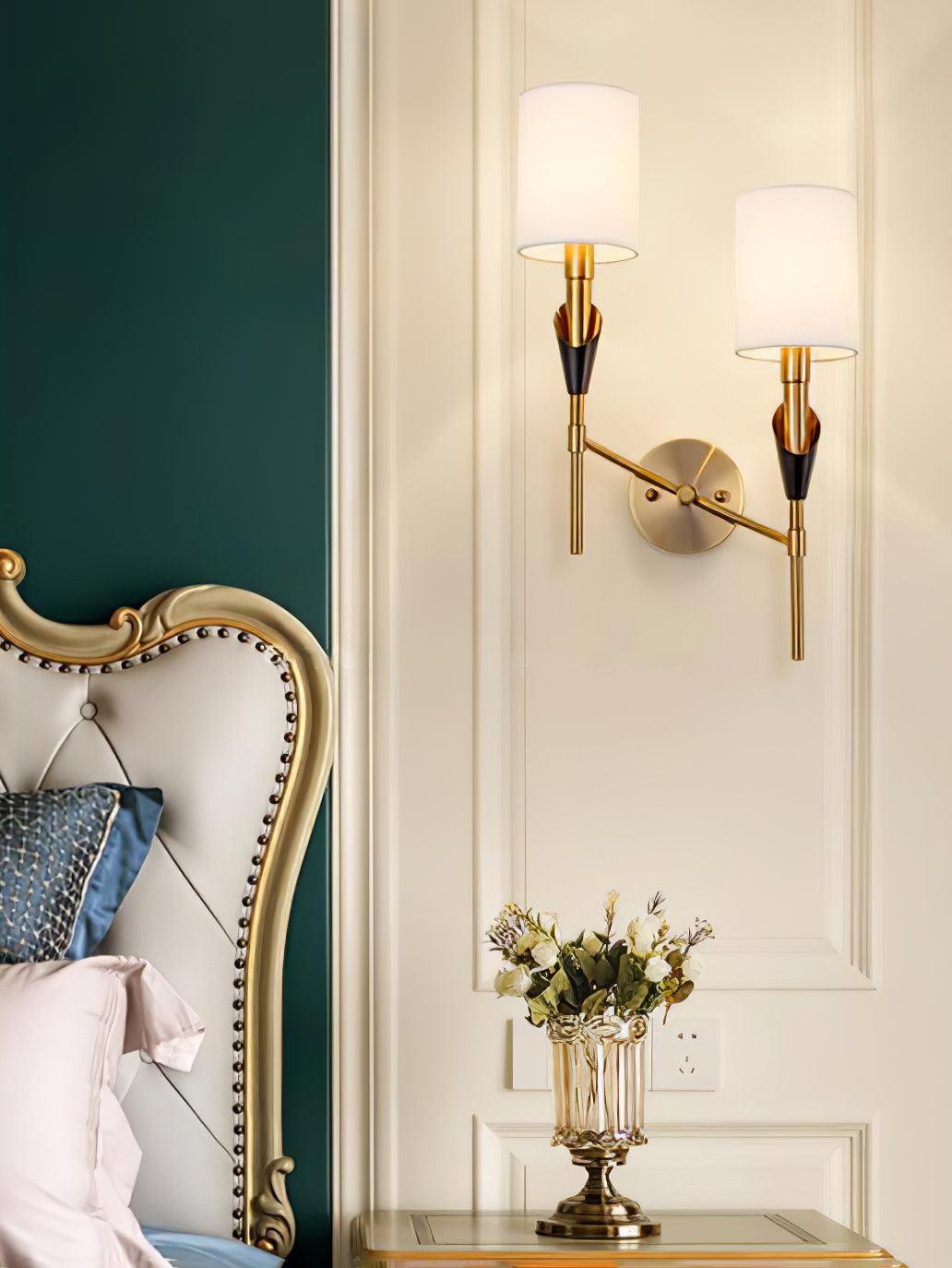 Eurzorira aplique de pared de tejido