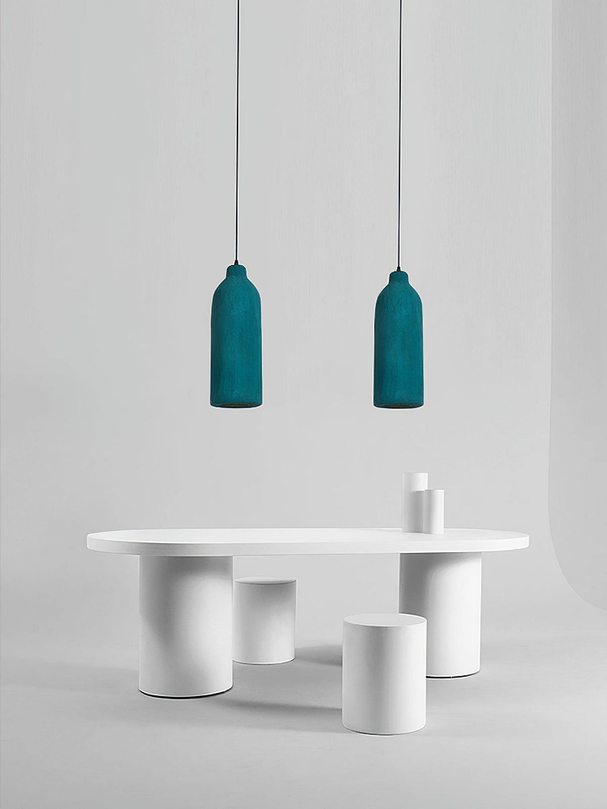 Ulvynia lámpara colgante minimalista de resina