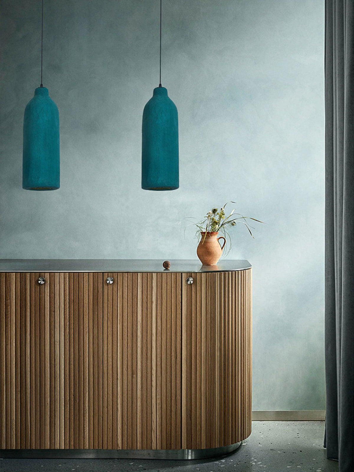 Ulvynia lámpara colgante minimalista de resina