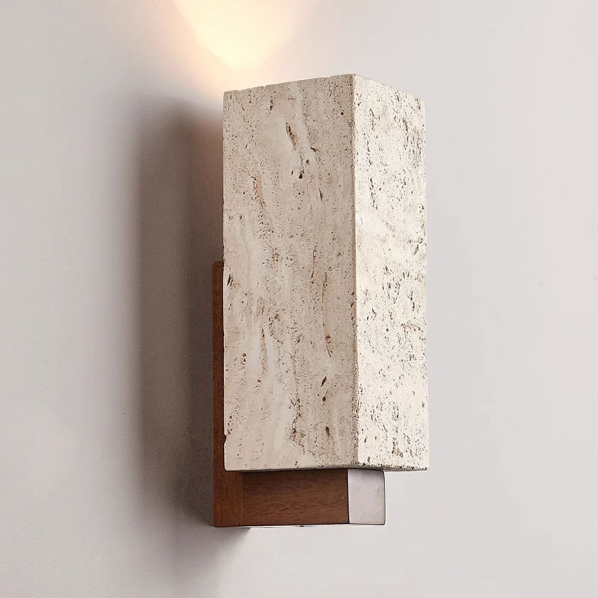 Elsoran aplique de pared travertino