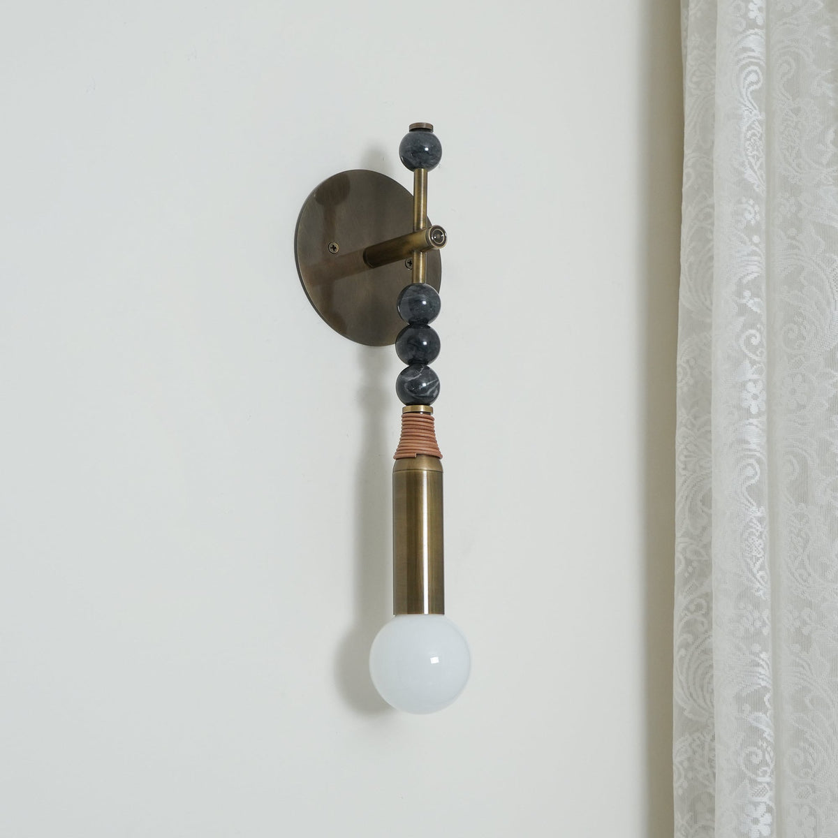 Roma Vintage Wall Lamp Marble