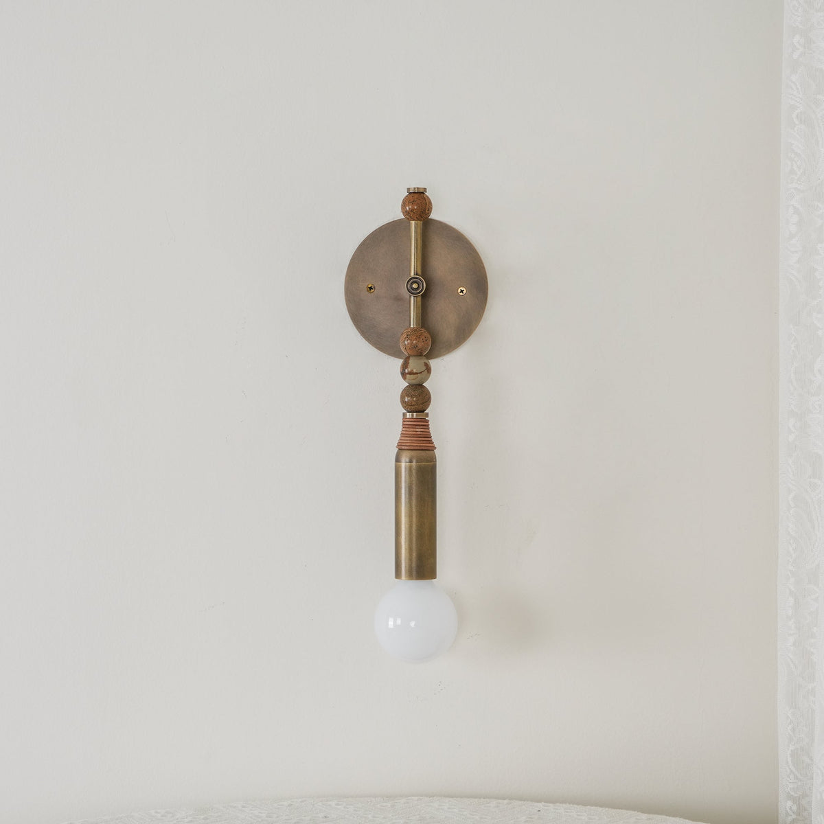Roma Vintage Wall Lamp Marble