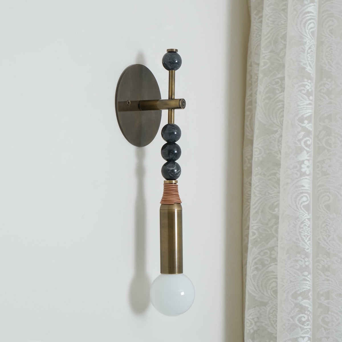 Roma Vintage Wall Lamp Marble