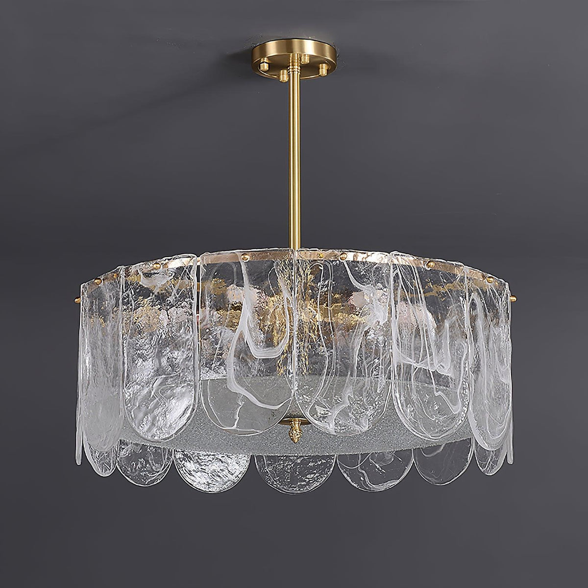 Lustra Chandelier Clásica Tradicional de Cristal