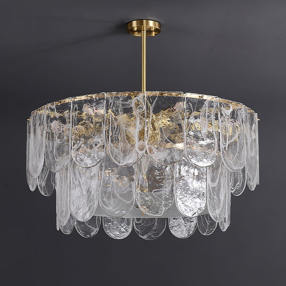 Lustra Chandelier Clásica Tradicional de Cristal