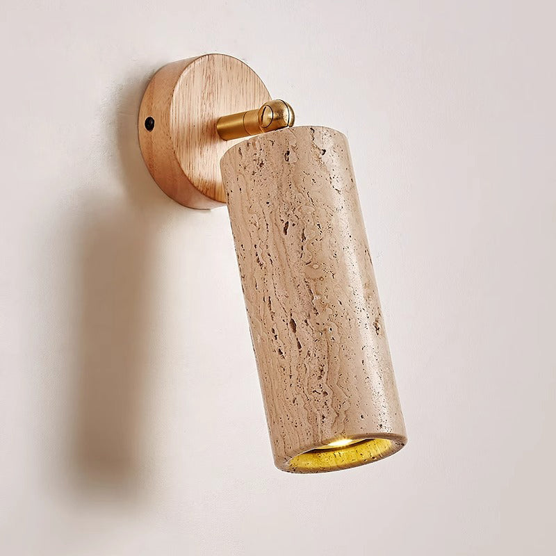Seralella aplique de pared travertino