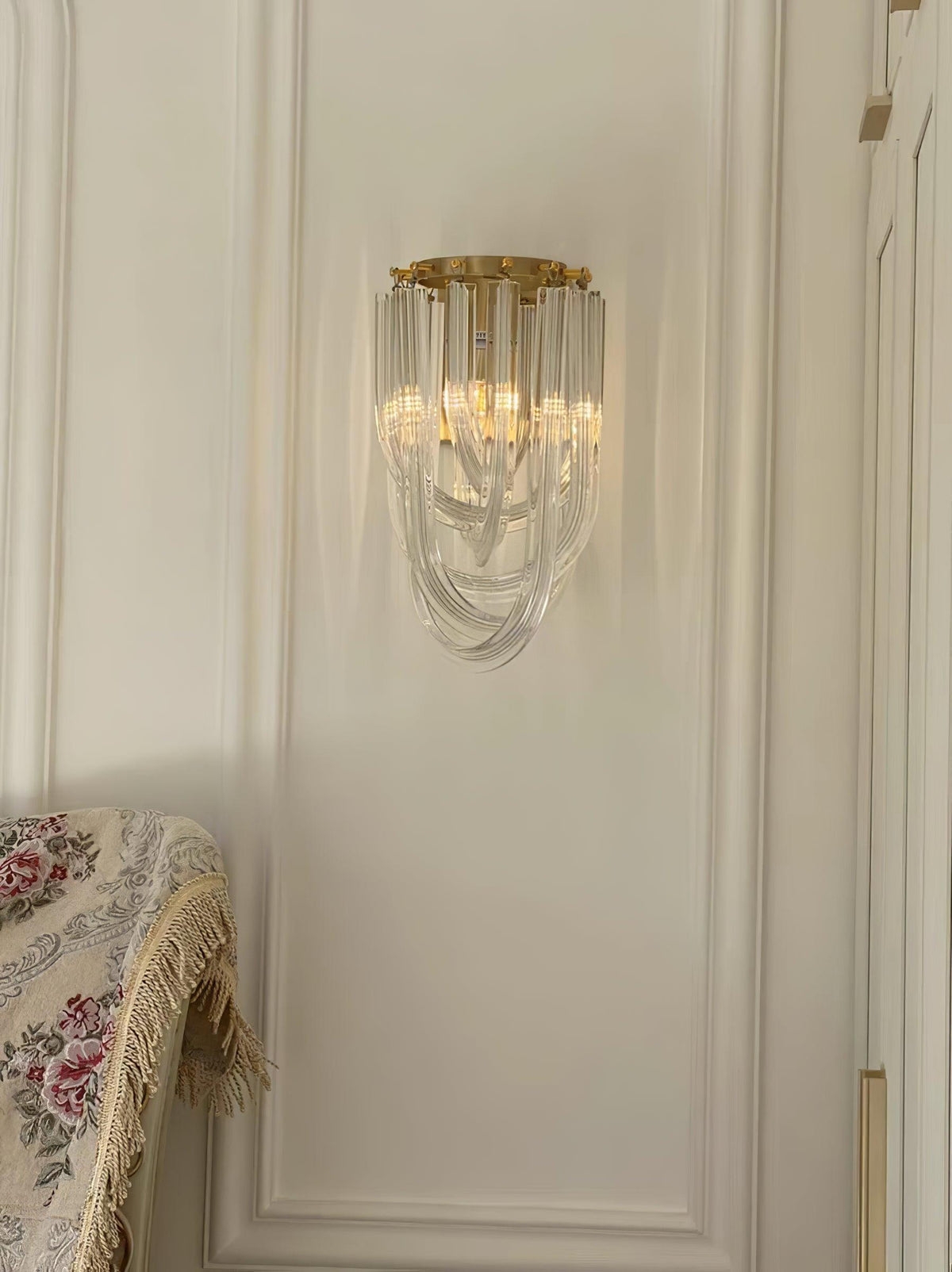 Aurelix aplique de pared Trevi de vidrio