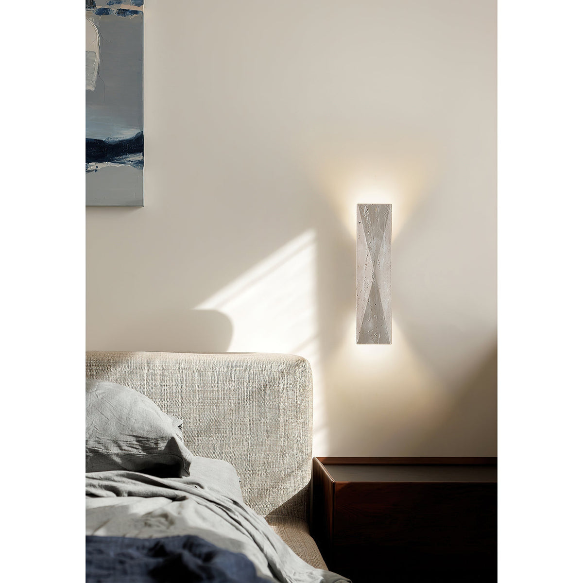 Taveenne aplique de pared travertino