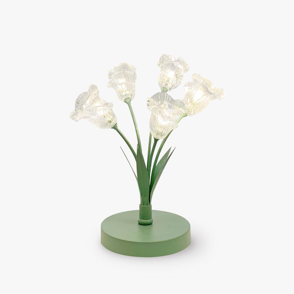 Aurdoril lámpara de mesa de vidrio whimsical