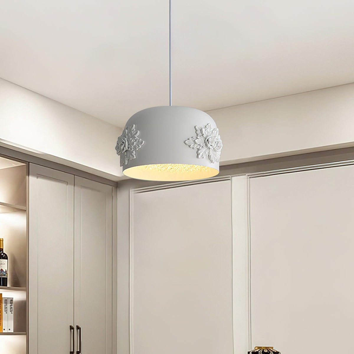 Solstice aplique de pared minimalista de resina