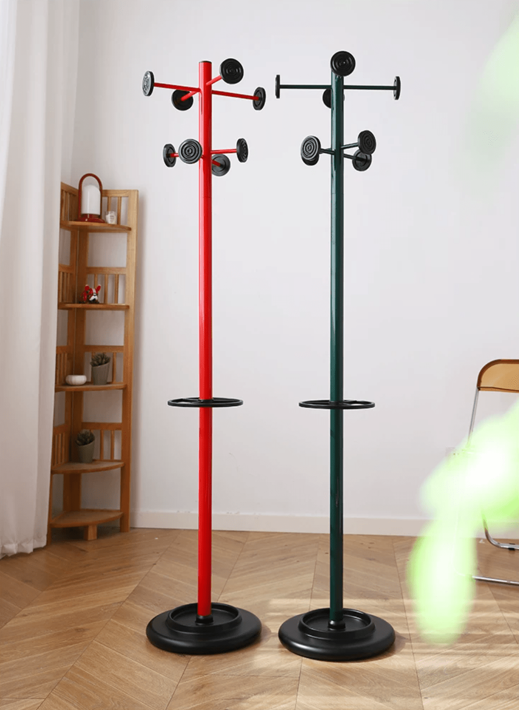 Rufian Soporte para sombrillas con perchero