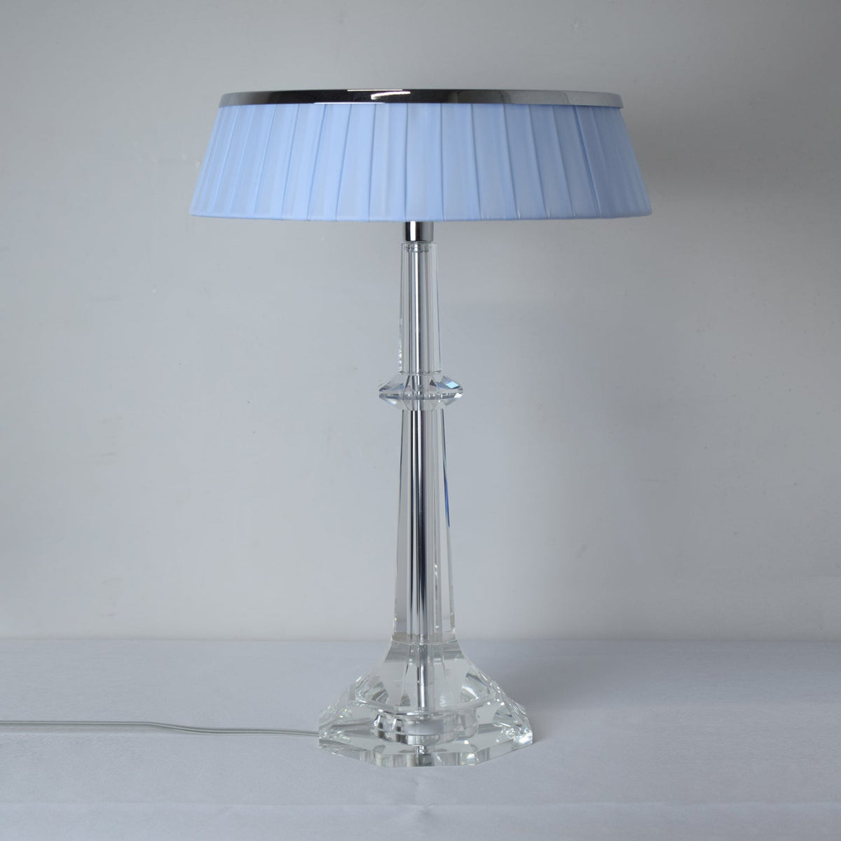 Haloza lámpara de mesa de lujo en tejido