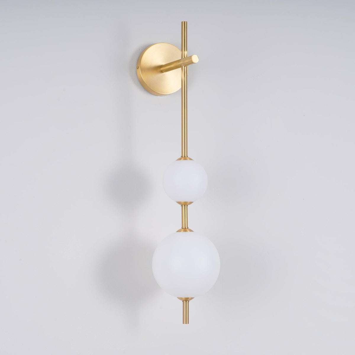 Ilraeia aplique de pared con globo vertical enchufable