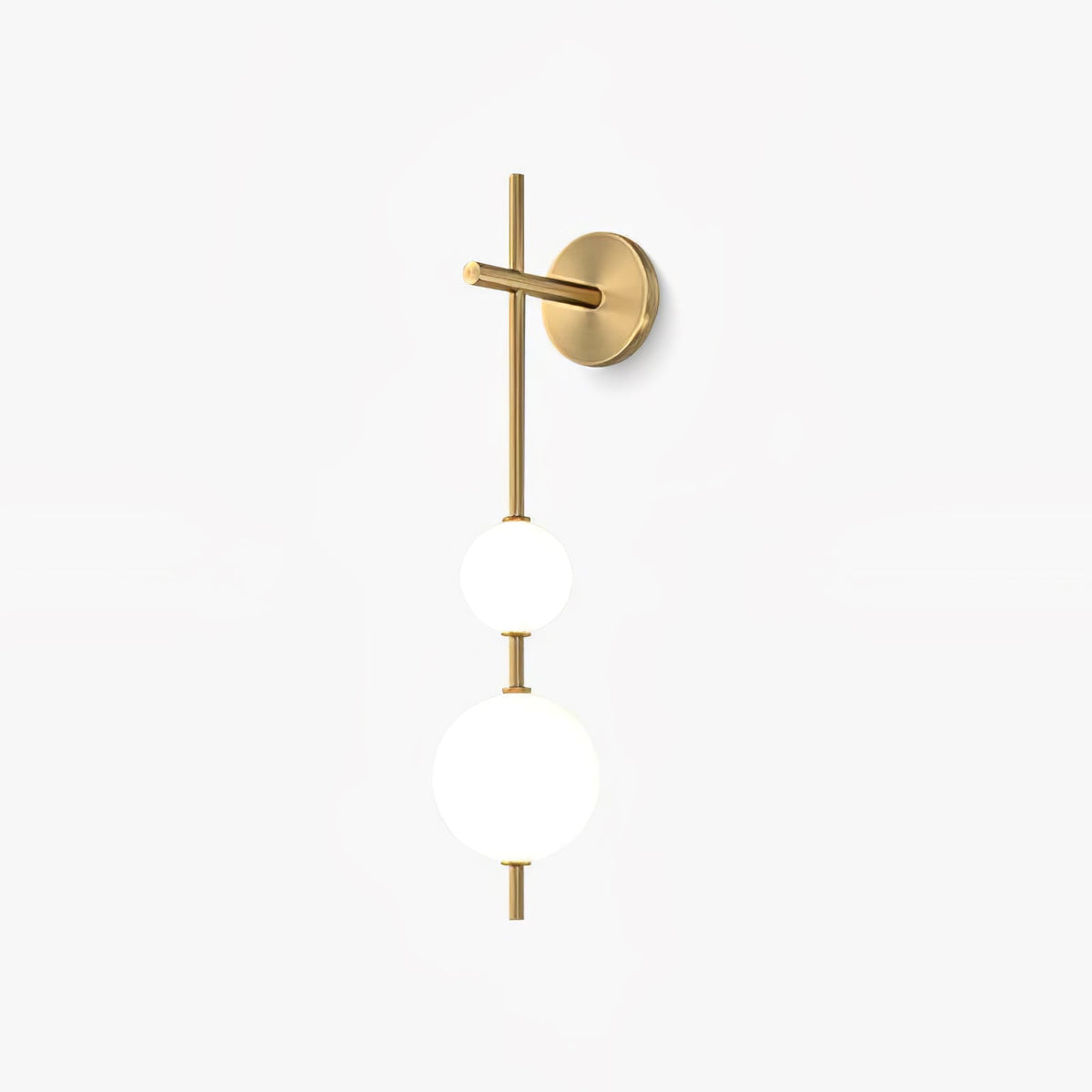 Ilraeia aplique de pared con globo vertical enchufable