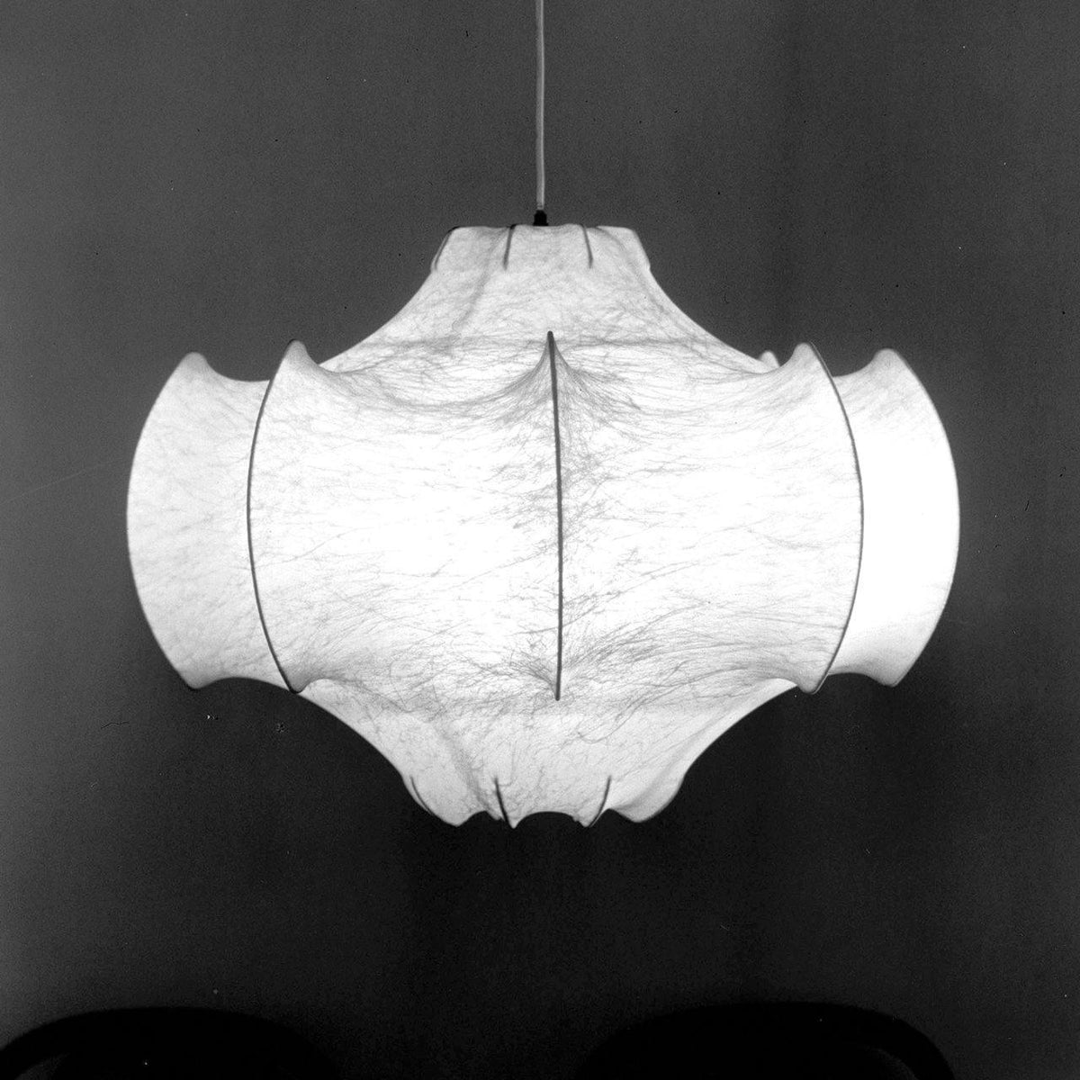 Lotus lámpara colgante minimalista de seda