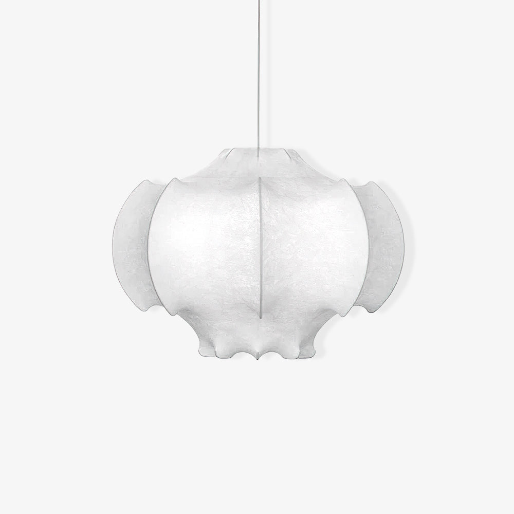 Lotus lámpara colgante minimalista de seda