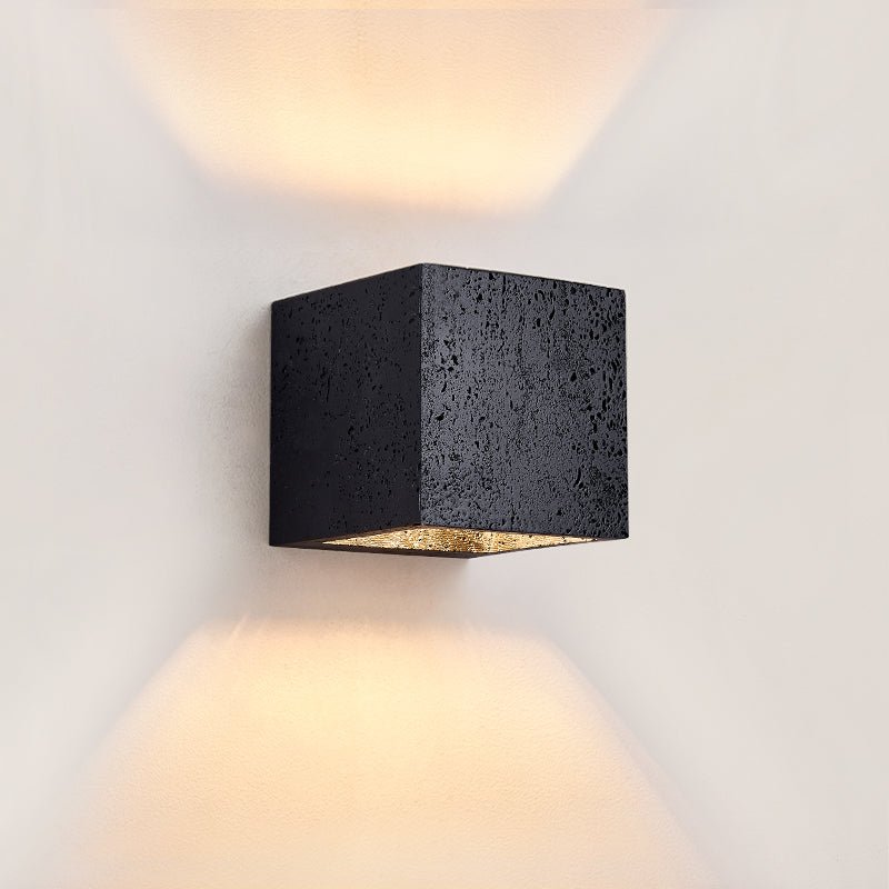 Valeise aplique de pared negro travertino