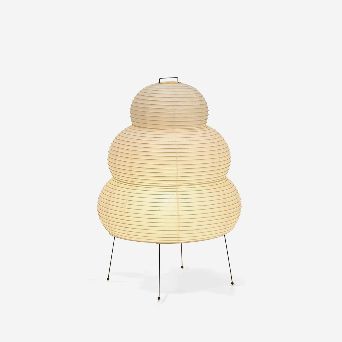 Tranquilux lámpara de mesa de papel inspirada en Japón