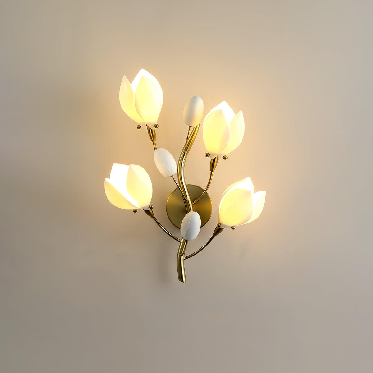Dirixa aplique de pared Magnolia Elegancia en cerámica