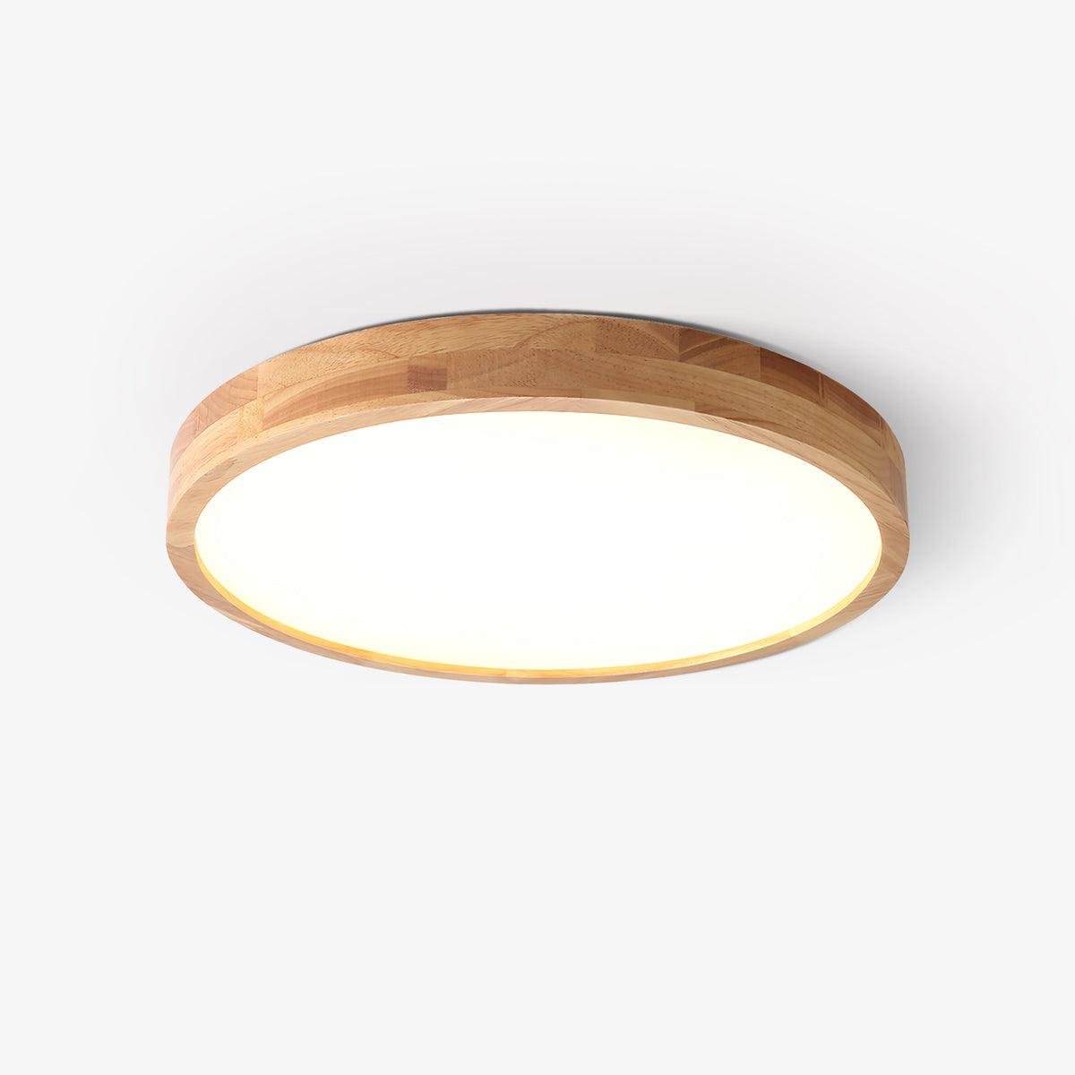 Muto Lámpara de Techo Geométrica de Madera