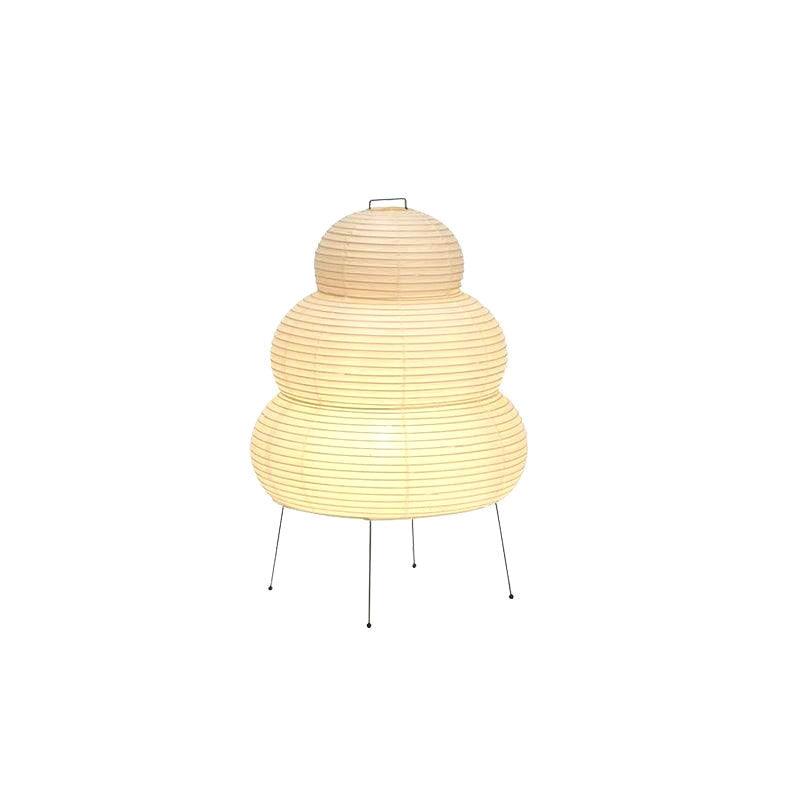 Tranquilux lámpara de mesa de papel inspirada en Japón