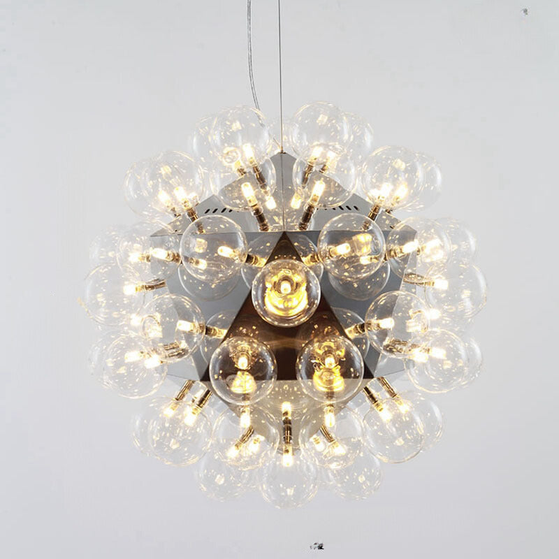 Silva Moderno LED Lámpara Colgante Metal/Vidrio Salón/Cocina
