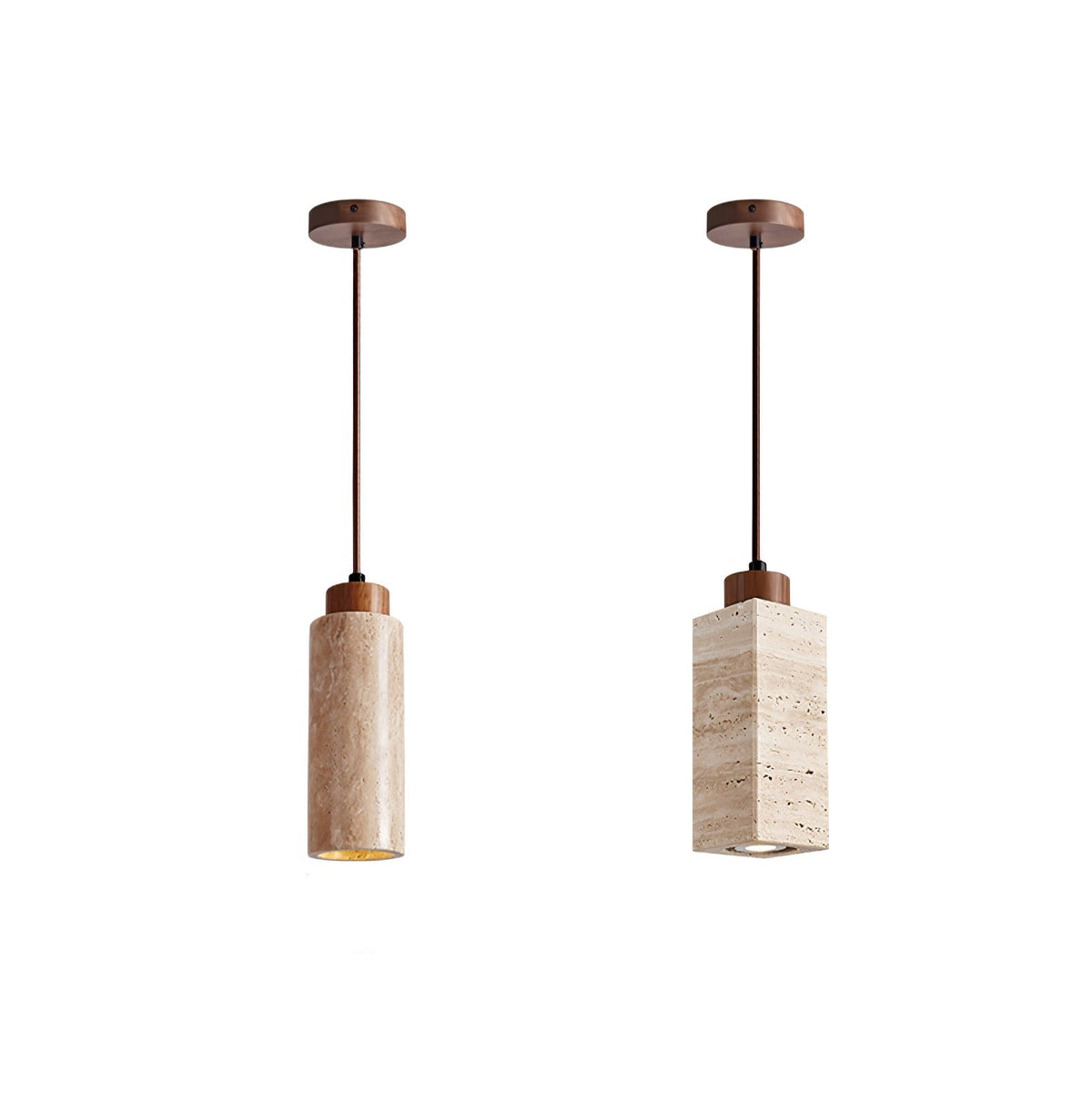 Avloris Lámpara Colgante Travertino Contemporáneo Iluminación