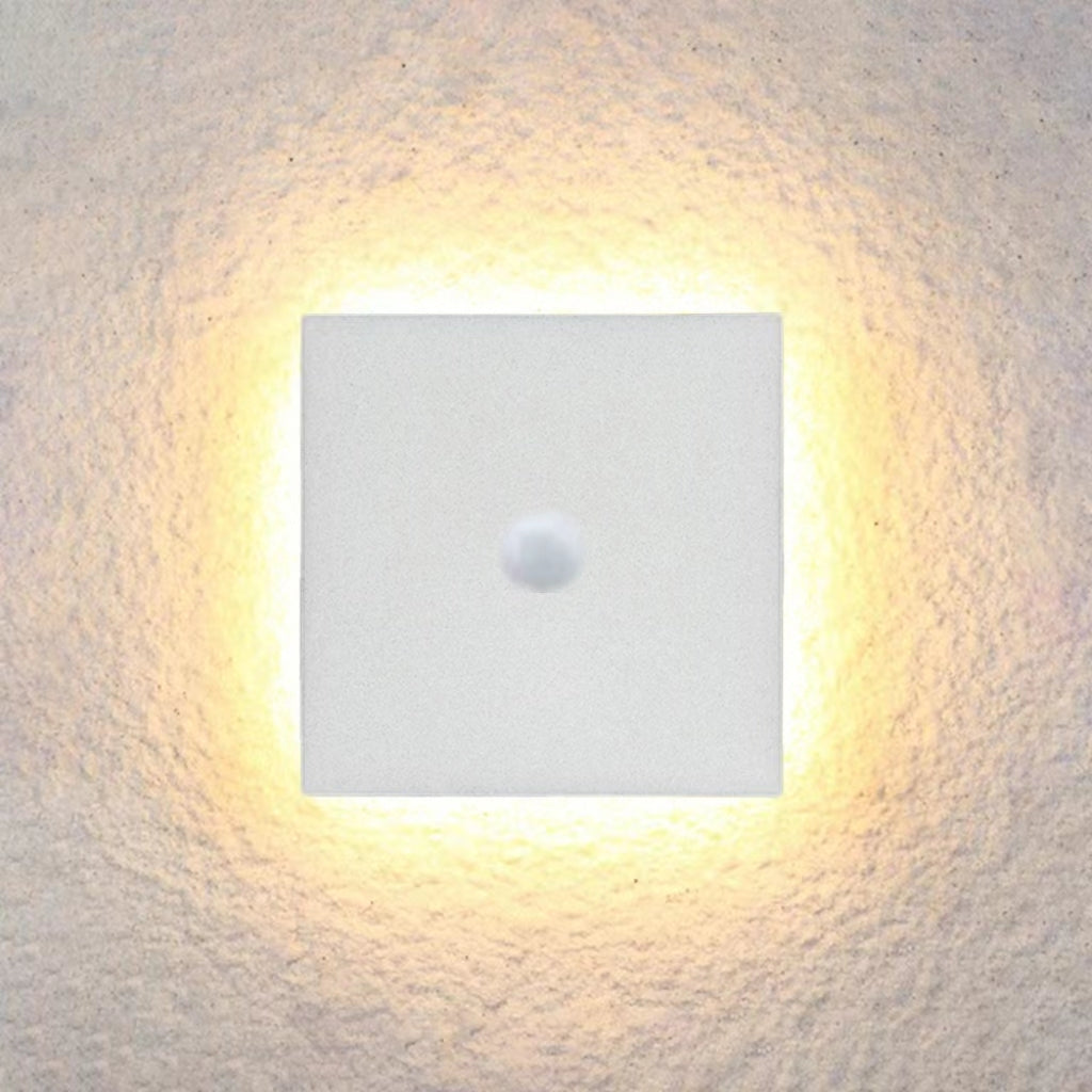 Ray Minimalista Moderno Redondo/Cuadrado Metal LED Aplique de Pared