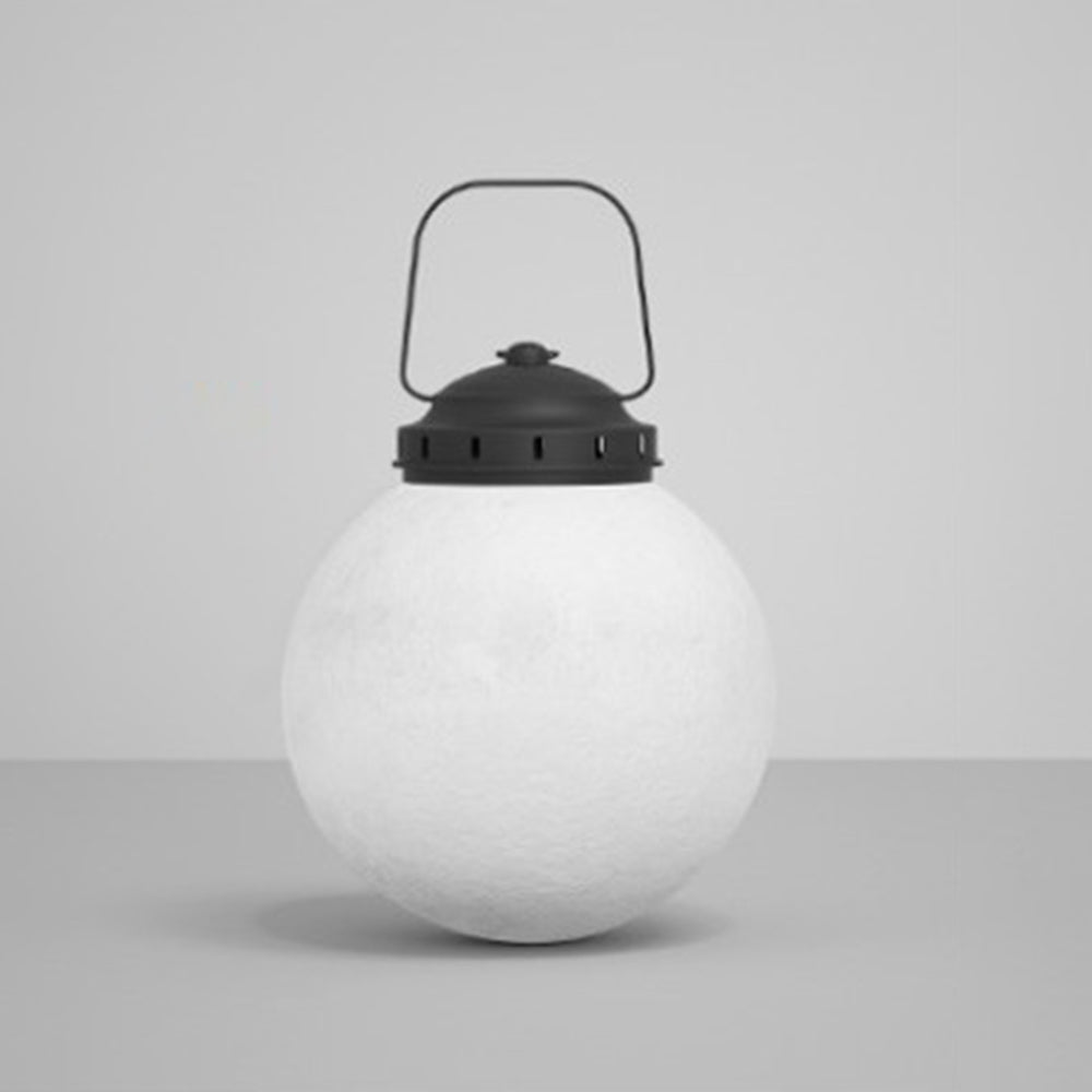 Ray Decorativa Lunar Metal Resina Vidrio Lámpara Colgante Exterior