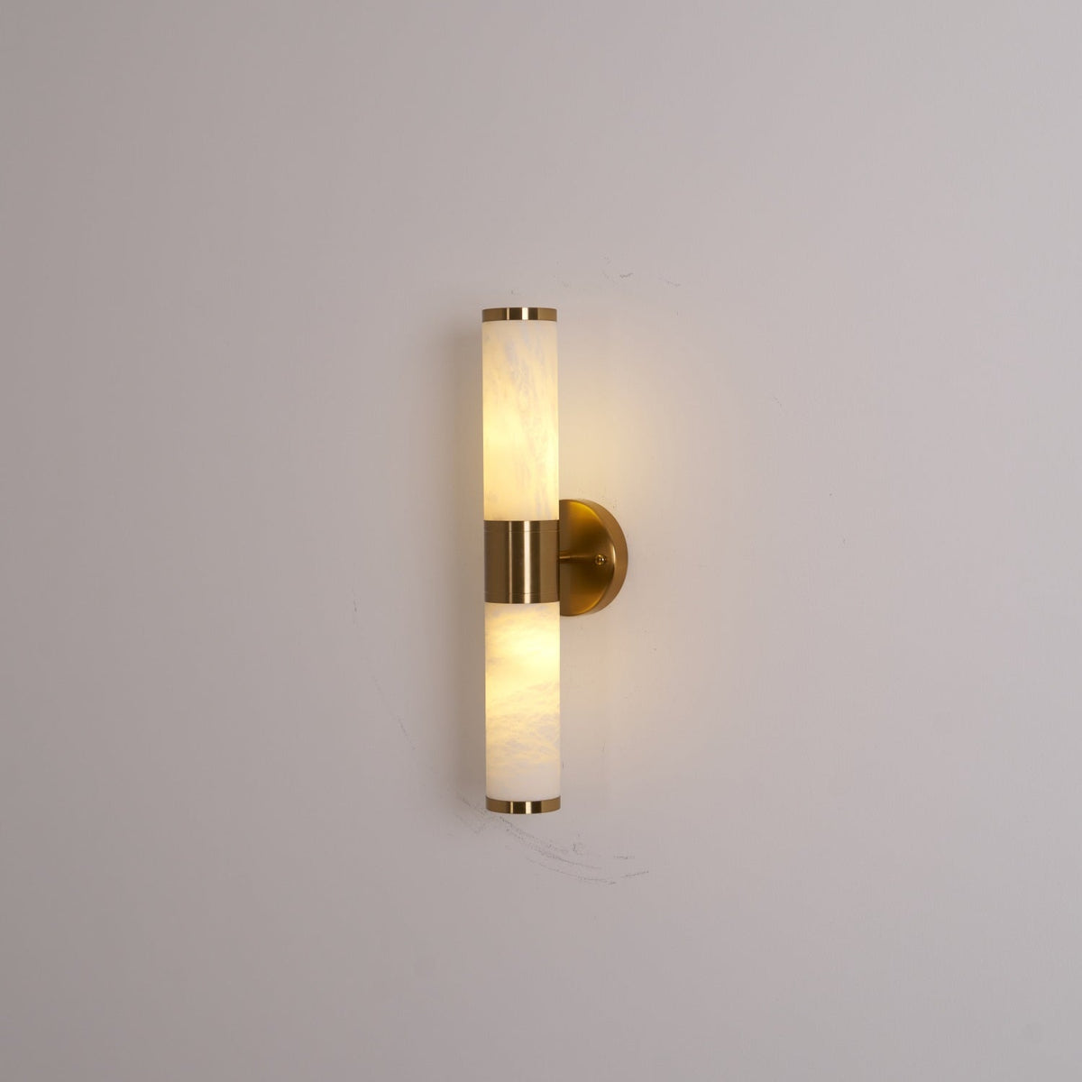 Tira aplique de pared minimalista alabastro