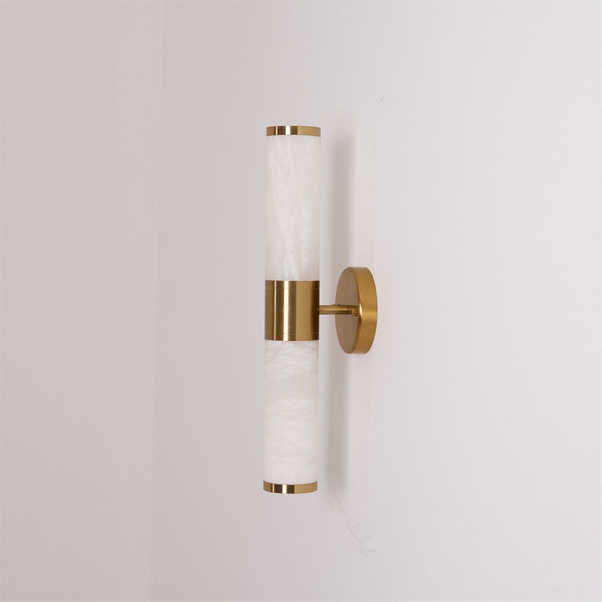 Tira aplique de pared minimalista alabastro