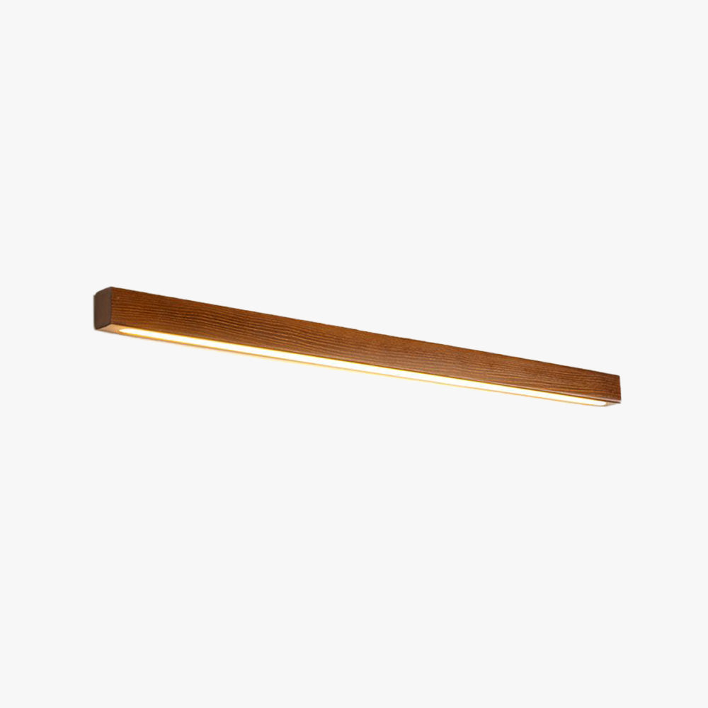 Muto Lámpara de Pared Lineal de Madera