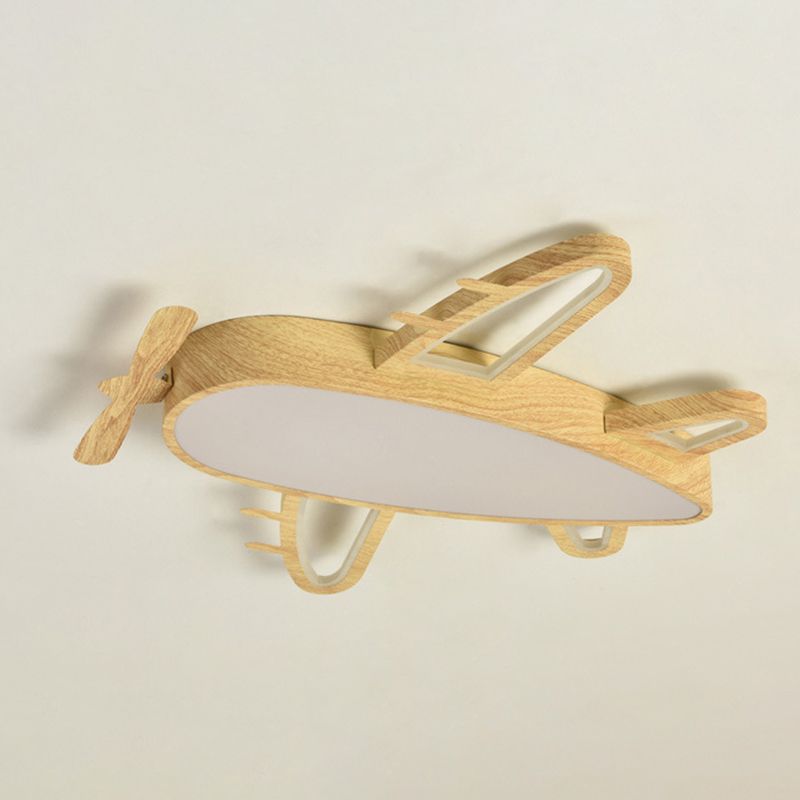 Arisha Moderna Avión Madera/Acrílico Lámpara de Techo Madera
