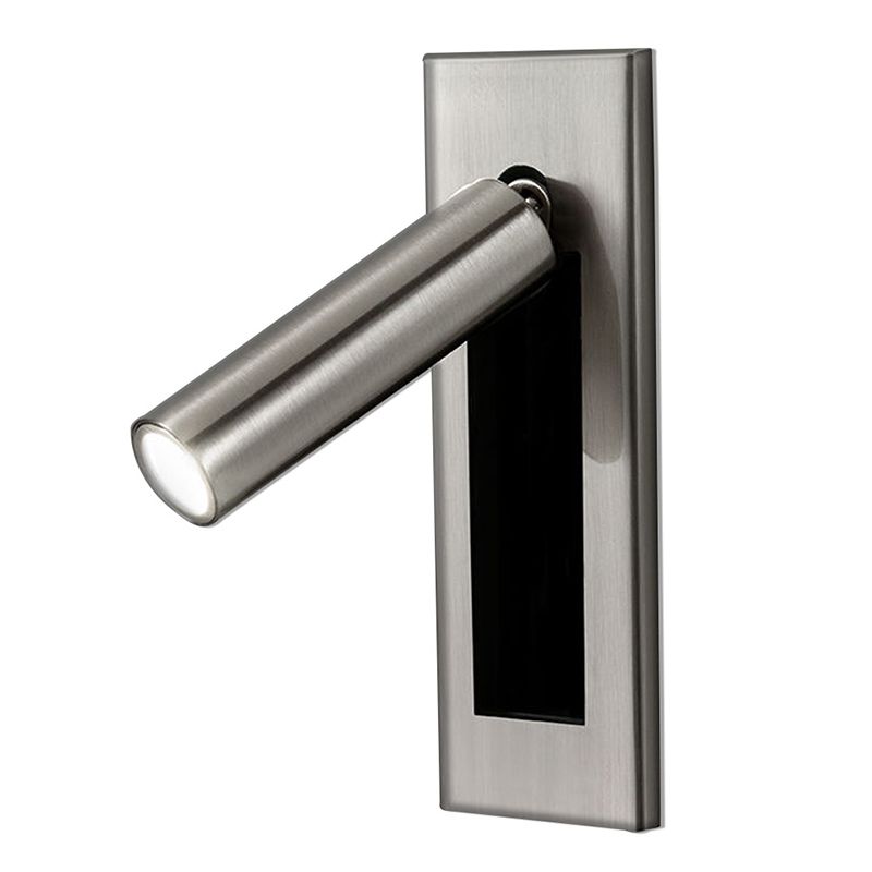Ray Moderno LED Linterna de Pared Negro/Plata/Oro/Níquel Salón/Dormitorio Metal 15CM Largo