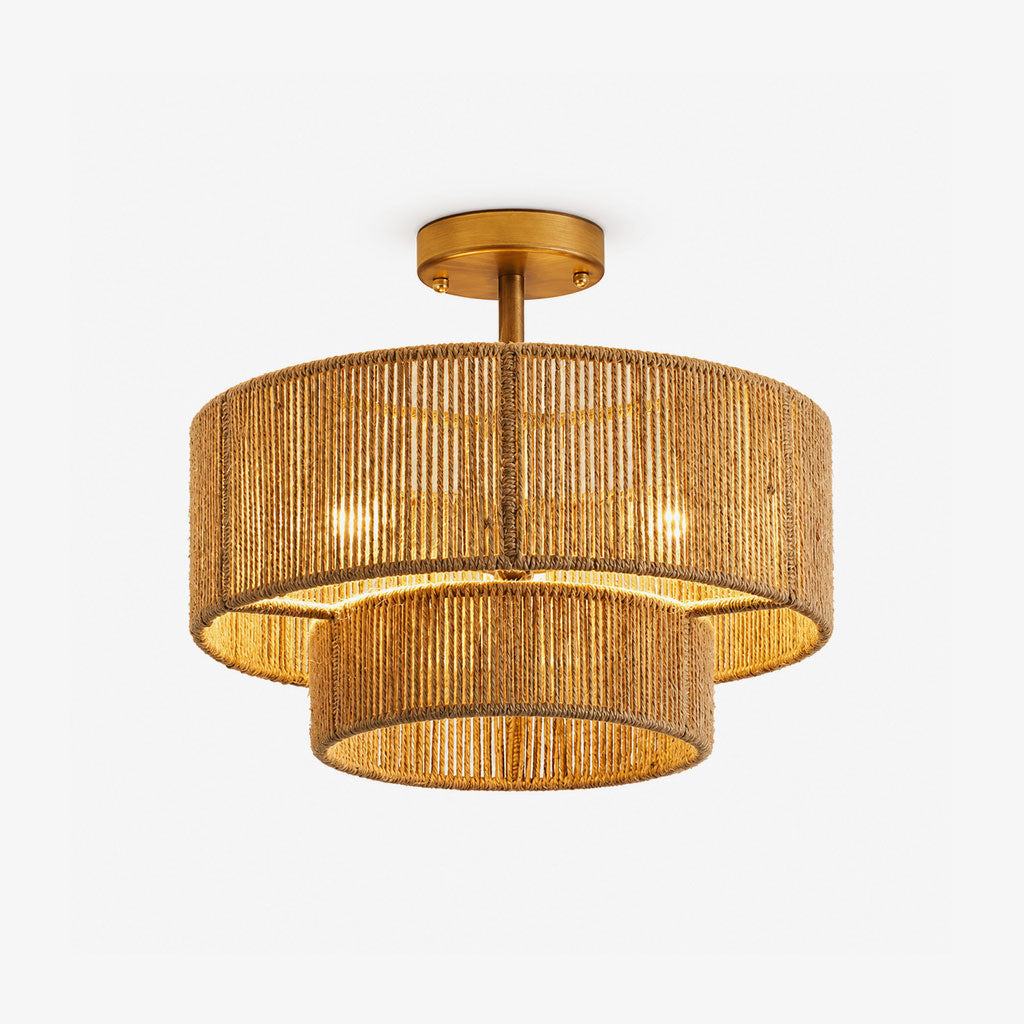 Plafón de cuerda de cáñamo Cormhurst