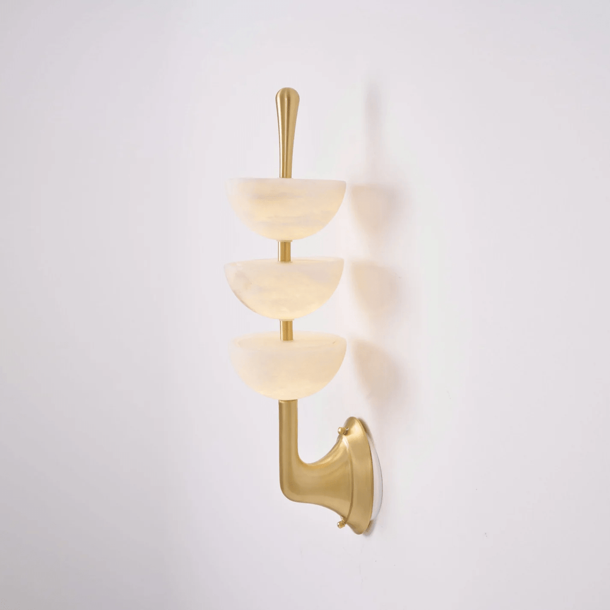 Ulmiraris aplique de pared alabastro