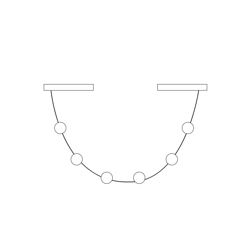 Flexura lámpara colgante modular con carril ajustable