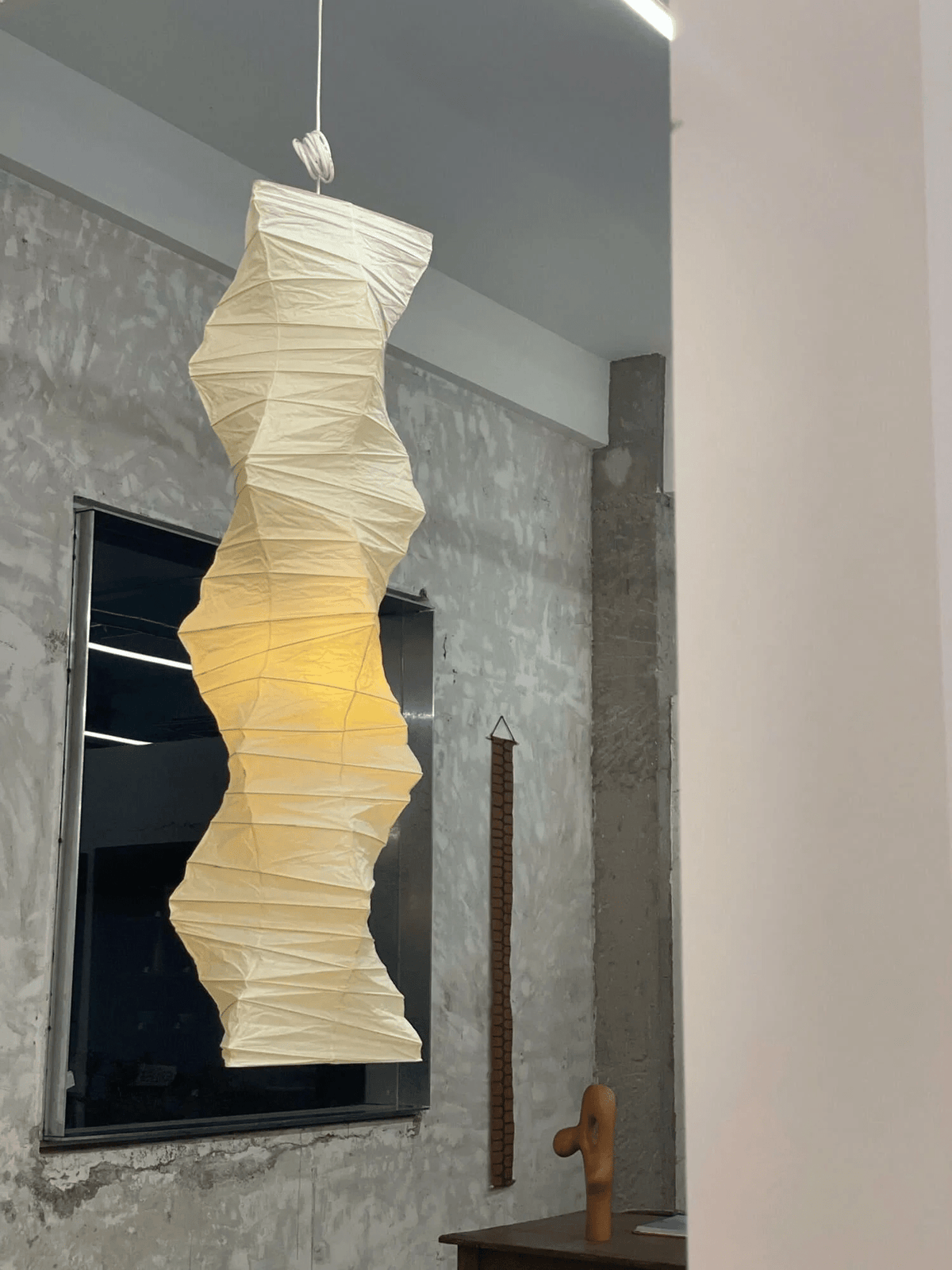 Piaeenne lámpara colgante moderna de papel