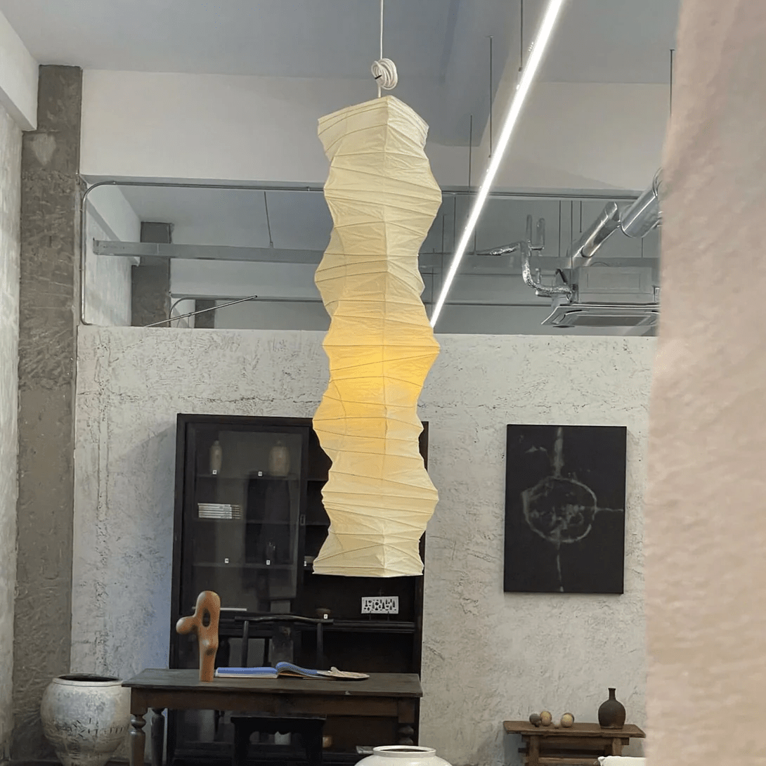 Piaeenne lámpara colgante moderna de papel