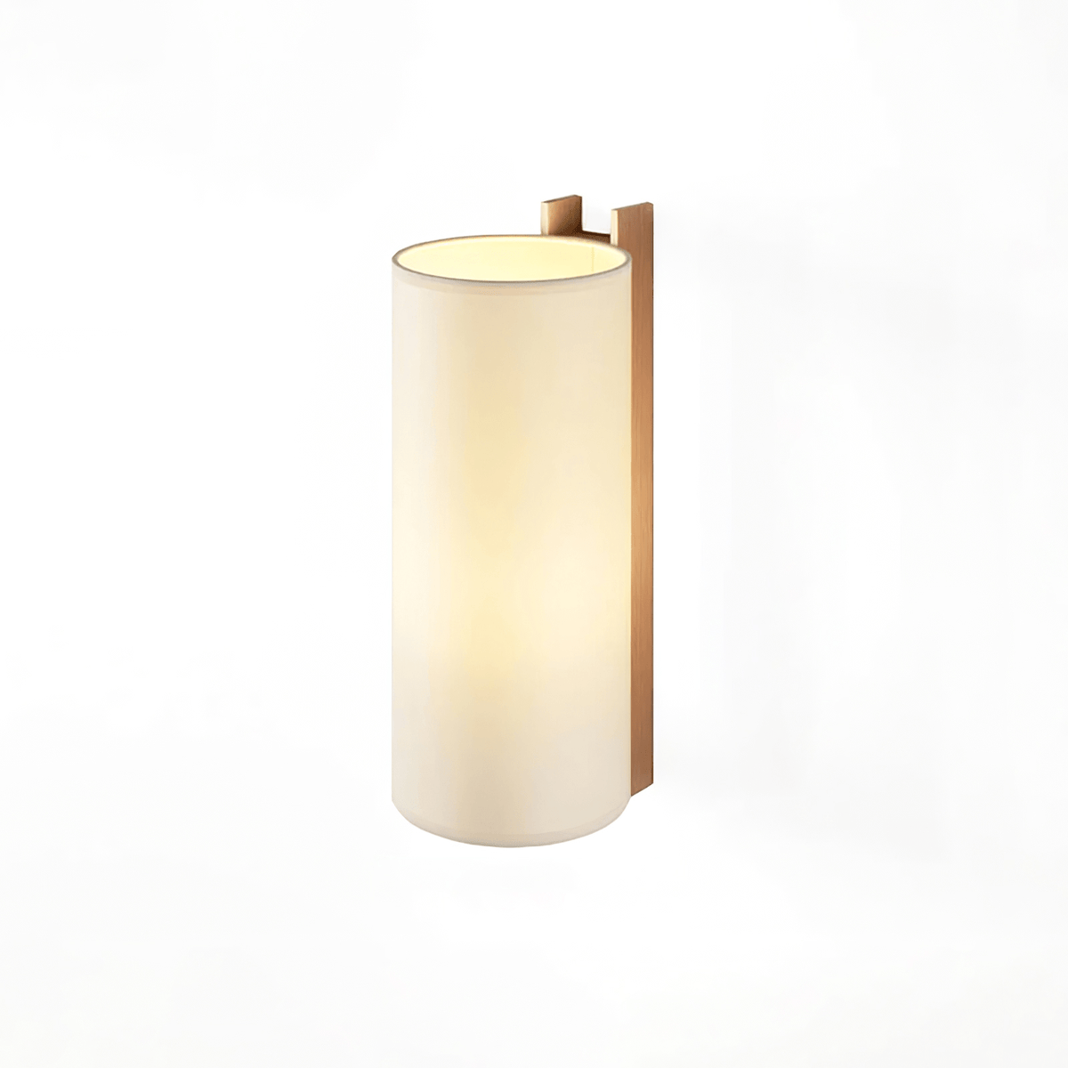 Mirarenne aplique de pared minimalista con pantalla de tejido