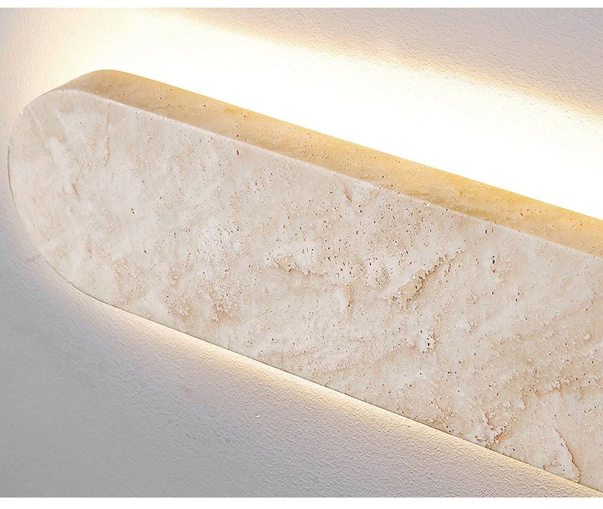 Elraee aplique de pared travertino
