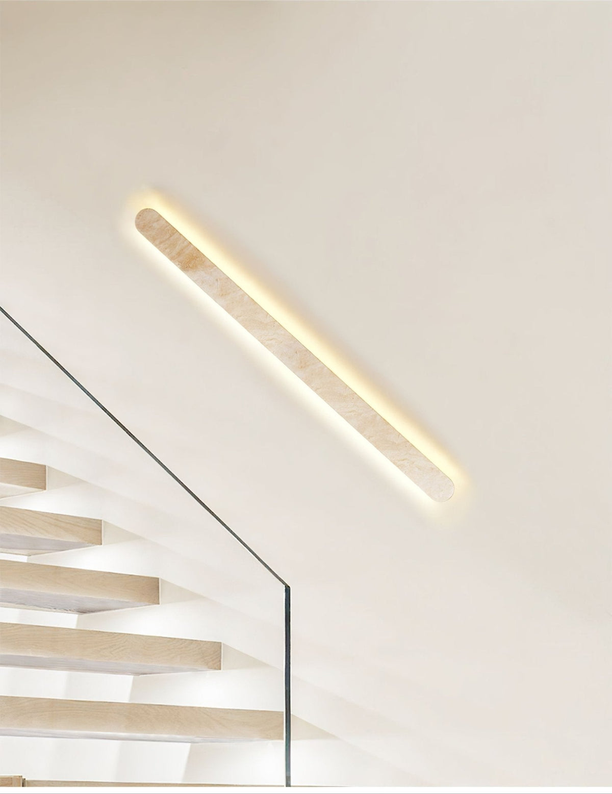 Elraee aplique de pared travertino