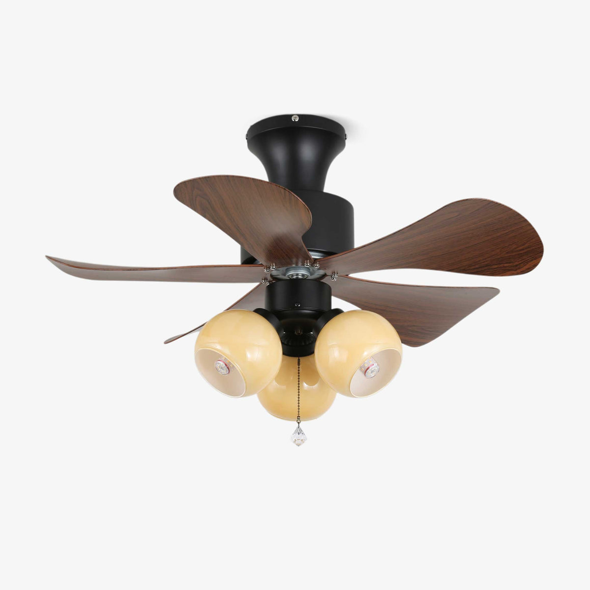 Rinania ventilador de techo con luz Vintage de madera