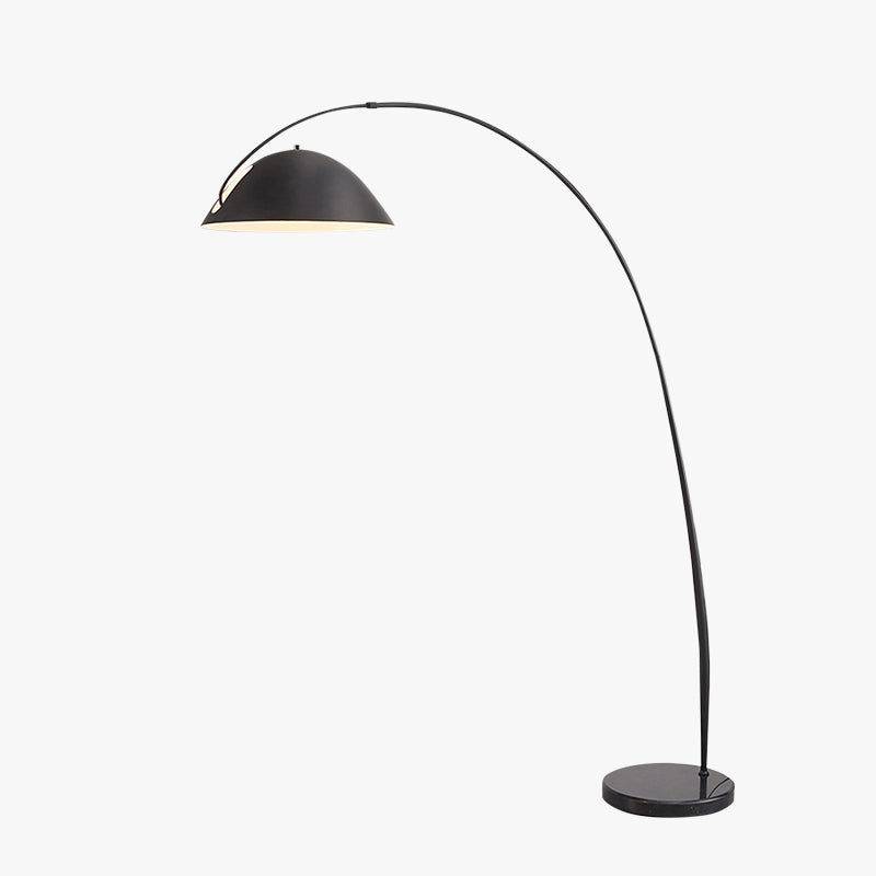Mira Moderna Minimalista Metal Lámpara de Pie Negra