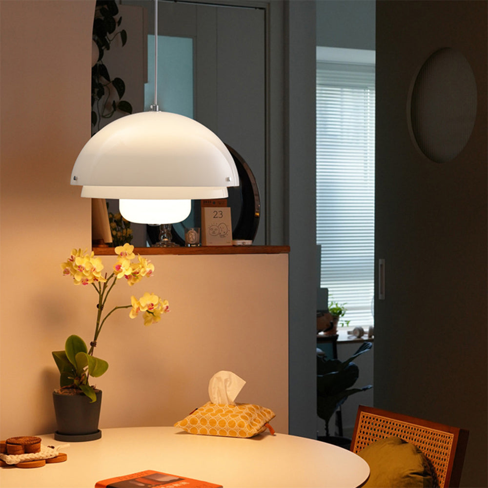 Arisha Bauhaus Nórdico Sencillo Lámpara Colgante Metal Acrílico Comedor