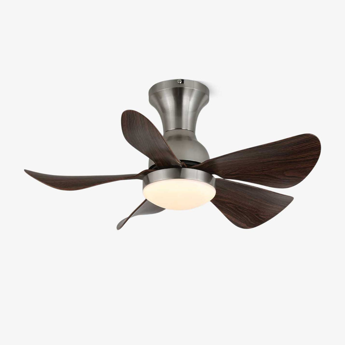 Novaro ventilador de techo con luz moderno de madera