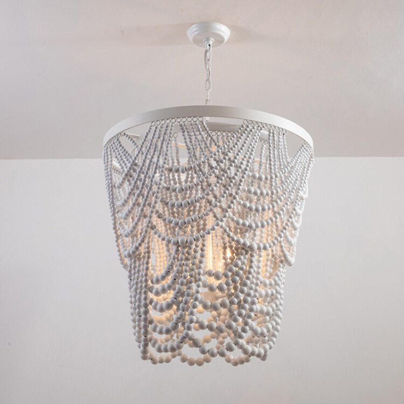 Silva Boho LED Madera/Metal Lámparas Colgantes